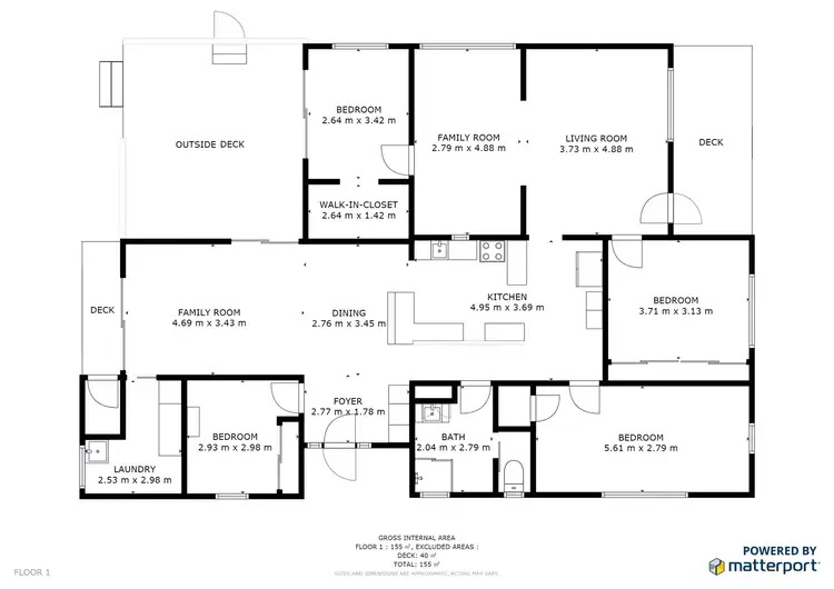 Floorplan of Homely house listing, 1028 Coorong Avenue, Red Cliffs VIC 3496