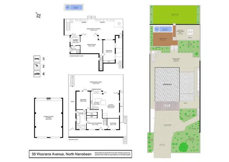 Floorplan of Homely house listing, 58 Woorarra Avenue, North Narrabeen NSW 2101