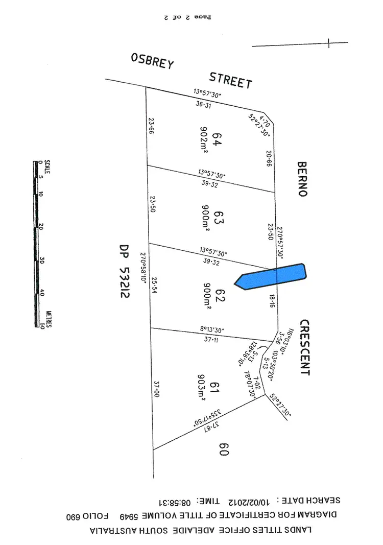 Floorplan of Homely house listing, 6 Berno Crescent, Port Julia SA 5575