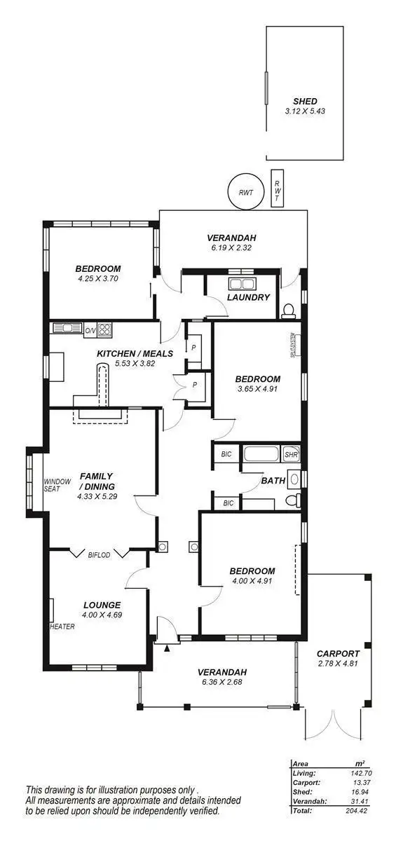 Floorplan of Homely house listing, 44 Florence Street, Fullarton SA 5063