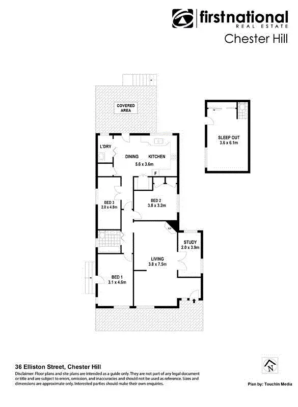 Floorplan of Homely house listing, 36 Elliston Street, Chester Hill NSW 2162