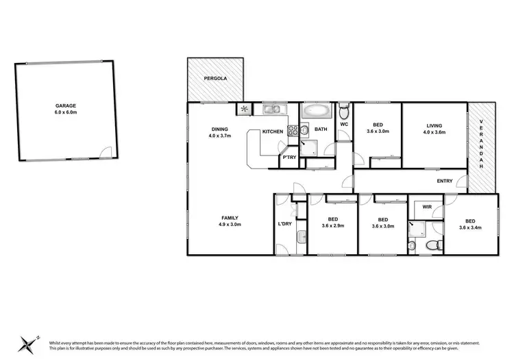 Floorplan of Homely house listing, 16 Falkirk Place, Leopold VIC 3224