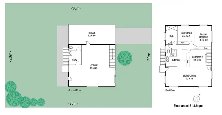 Floorplan of Homely house listing, 38 Fitzroy Street, Cranbrook QLD 4814