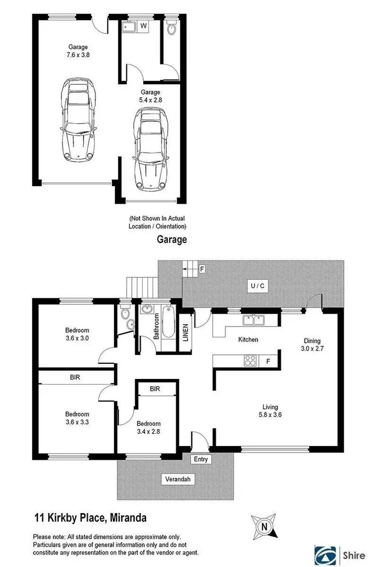 Floorplan of Homely house listing, 11 Kirkby Place, Miranda NSW 2228