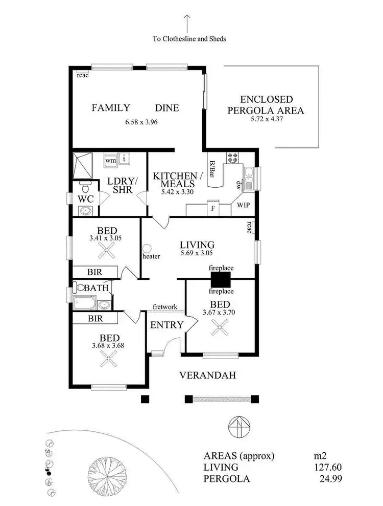 Floorplan of Homely house listing, 27 Seymour Terrace, Ascot Park SA 5043