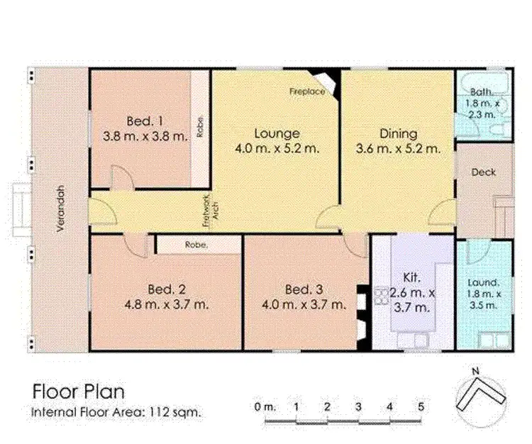 Floorplan of Homely house listing, Address available on request