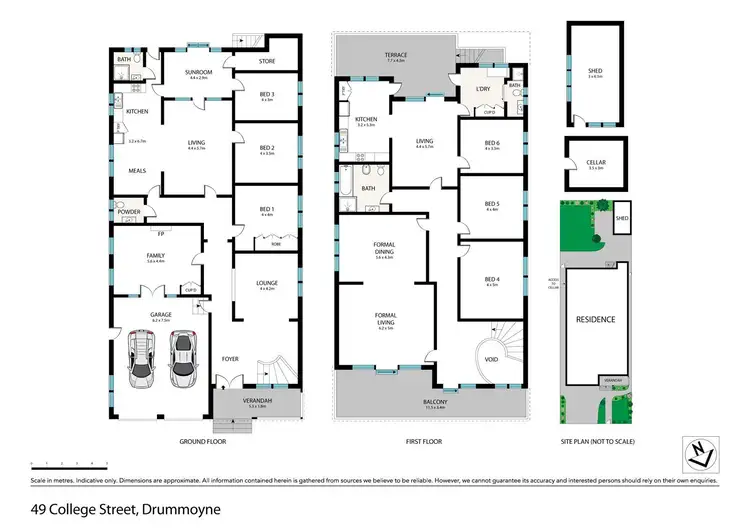 Floorplan of Homely house listing, 49 College Street, Drummoyne NSW 2047
