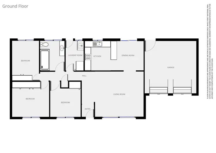 Floorplan of Homely house listing, 24 Ware Avenue, Wodonga VIC 3690