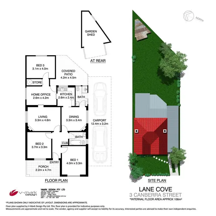 Floorplan of Homely house listing, 3 Canberra Street, Lane Cove NSW 2066
