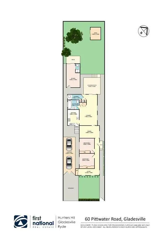 Floorplan of Homely house listing, 60 Pittwater Road, Gladesville NSW 2111