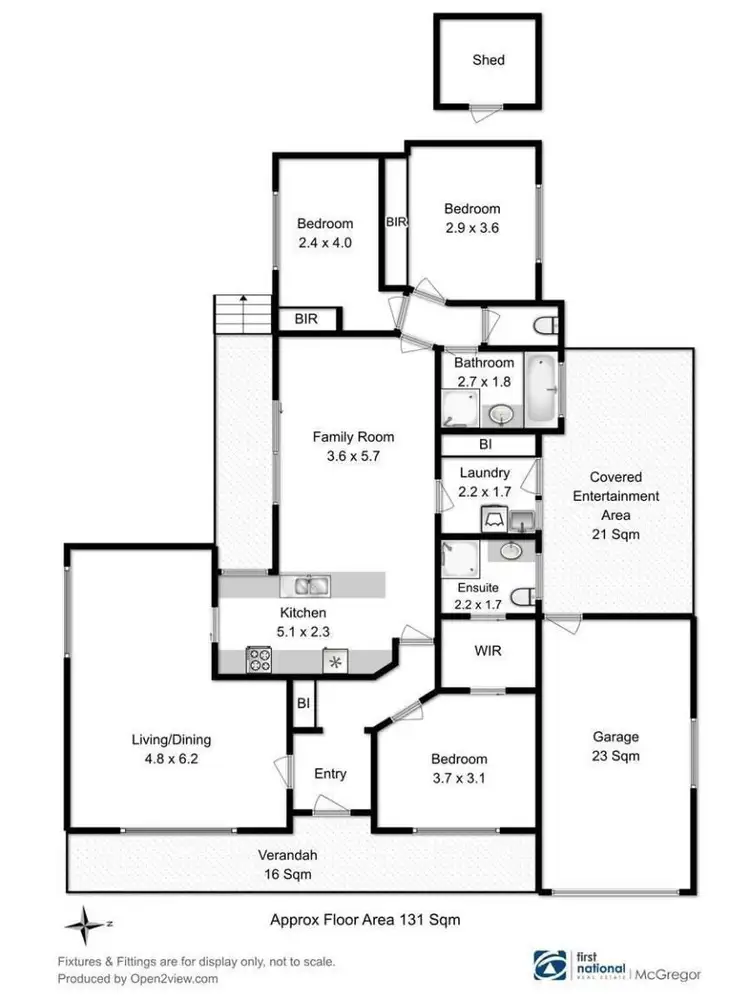 Floorplan of Homely house listing, 97 Diamond Drive, Blackmans Bay TAS 7052