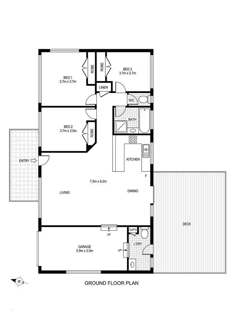 Floorplan of Homely house listing, 20 Botanic Drive, Lakewood NSW 2443