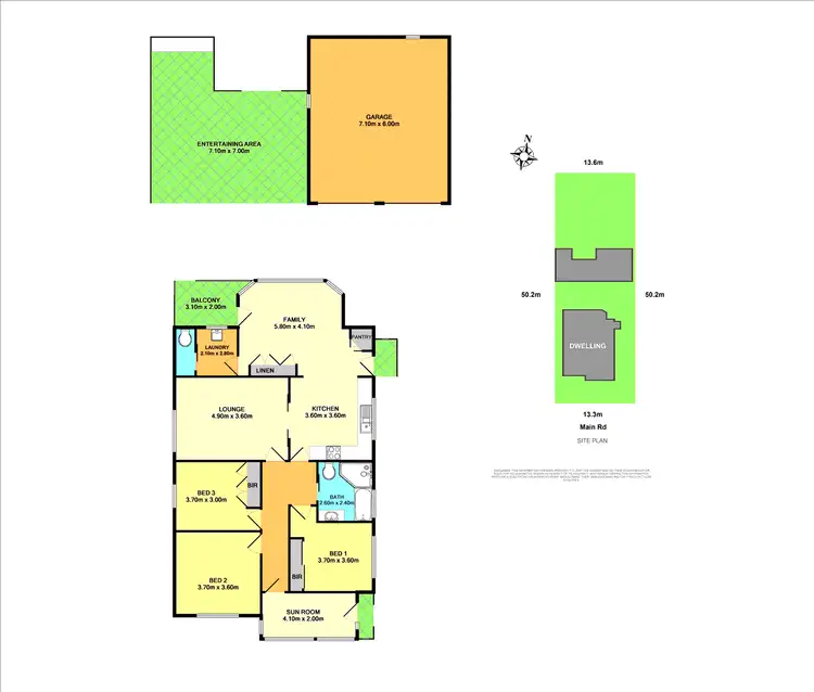 Floorplan of Homely house listing, 227 Main Road, Cardiff NSW 2285