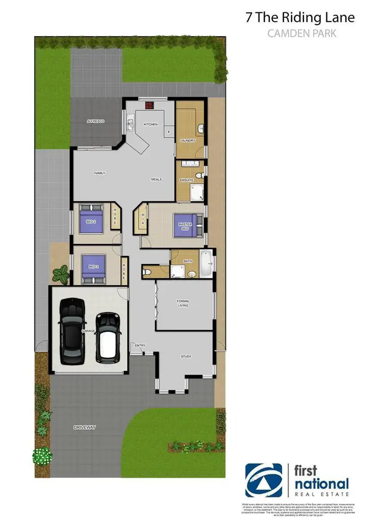 Floorplan of Homely house listing, 7 Riding Lane, Camden Park NSW 2570