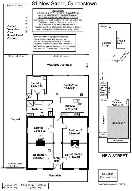 Floorplan of Homely house listing, 81 New Street, Queenstown SA 5014