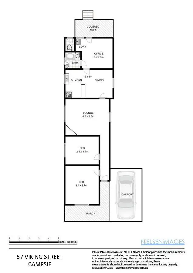 Floorplan of Homely house listing, 57 Viking Street, Campsie NSW 2194