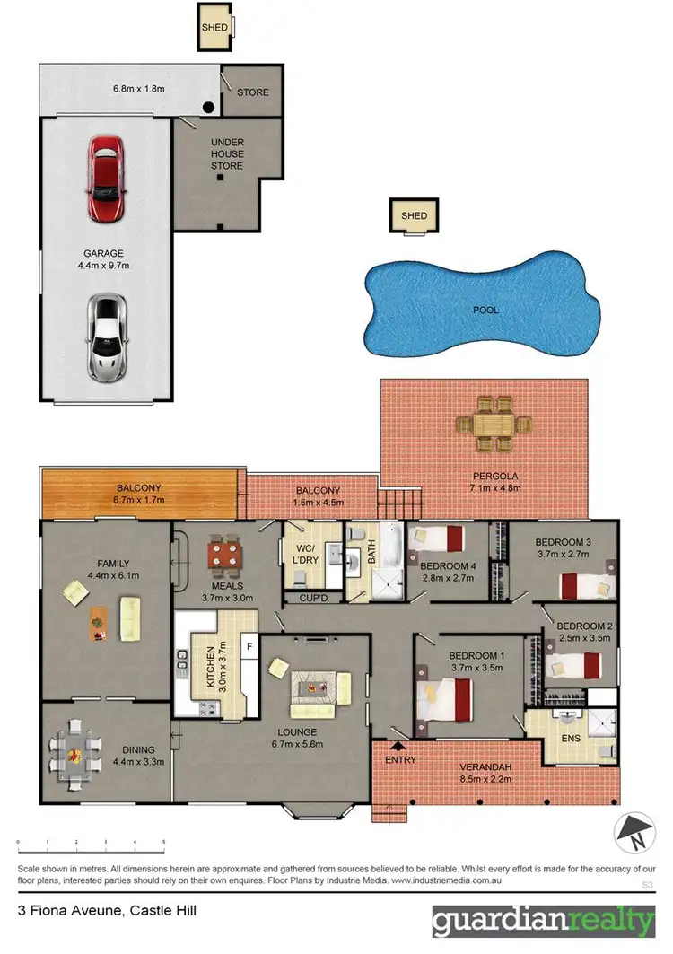 Floorplan of Homely house listing, Address available on request