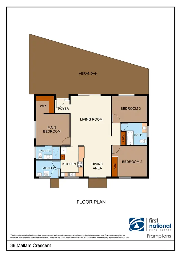 Floorplan of Homely house listing, 38 Mallam Crescent, Sadadeen NT 870