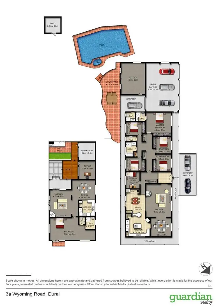 Floorplan of Homely house listing, 3A Wyoming Road, Dural NSW 2158