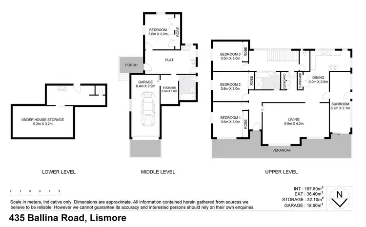 Floorplan of Homely house listing, 435 Ballina Road, Lismore Heights NSW 2480