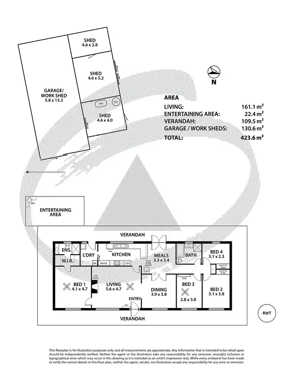 Floorplan of Homely house listing, 24 Chester Court, Blakiston SA 5250