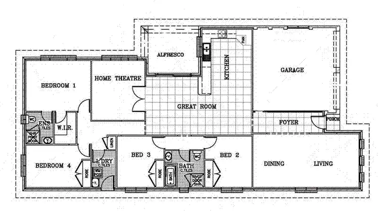 Floorplan of Homely house listing, Address available on request