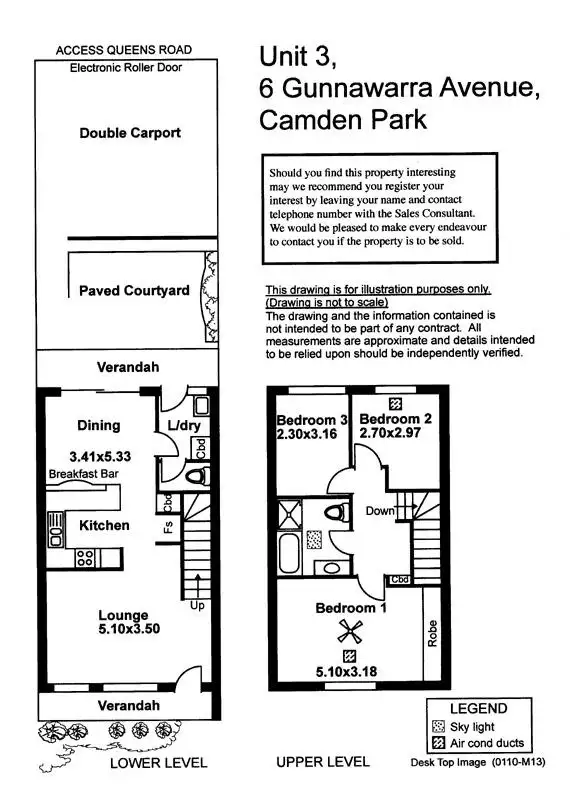 Floorplan of Homely house listing, 3/6 Gunnawarra Avenue, Camden Park SA 5038
