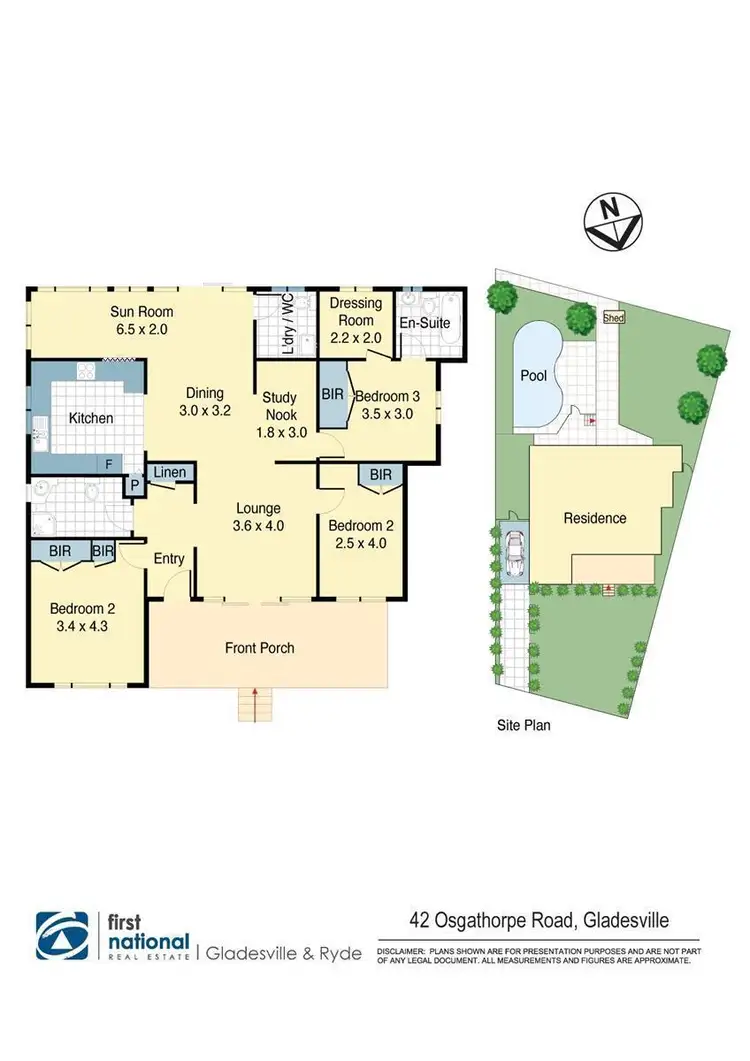Floorplan of Homely house listing, 42 Osgathorpe  Road, Gladesville NSW 2111