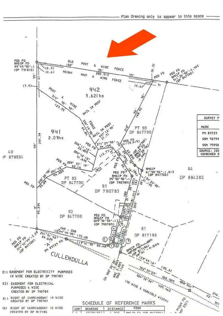 Floorplan of Homely land listing, LOT 942/279A Cullendulla Drive, Long Beach NSW 2536