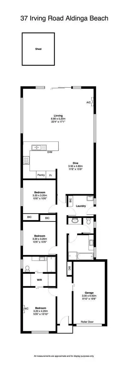 Floorplan of Homely house listing, 37 Irving Road, Aldinga Beach SA 5173