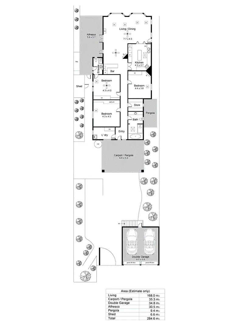Floorplan of Homely house listing, 409 Esplanade, Henley Beach SA 5022