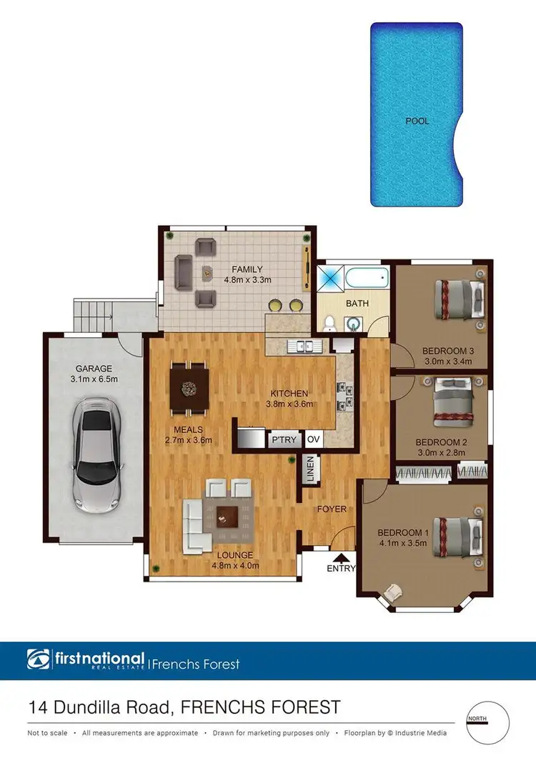 Floorplan of Homely house listing, 14 Dundilla Road, Frenchs Forest NSW 2086