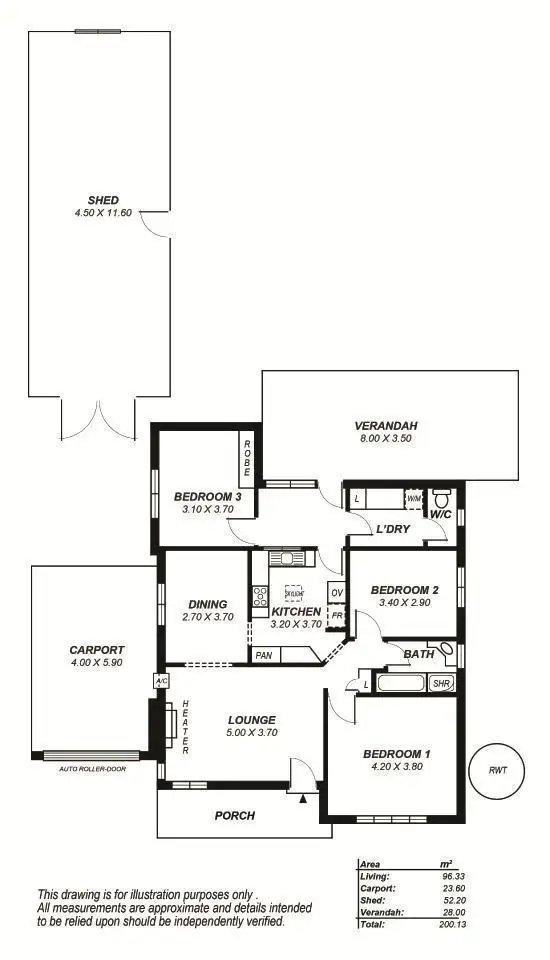 Floorplan of Homely house listing, Address available on request