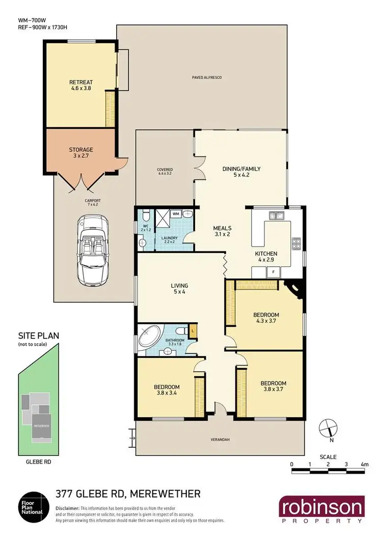 Floorplan of Homely house listing, 377 Glebe Road, Merewether NSW 2291