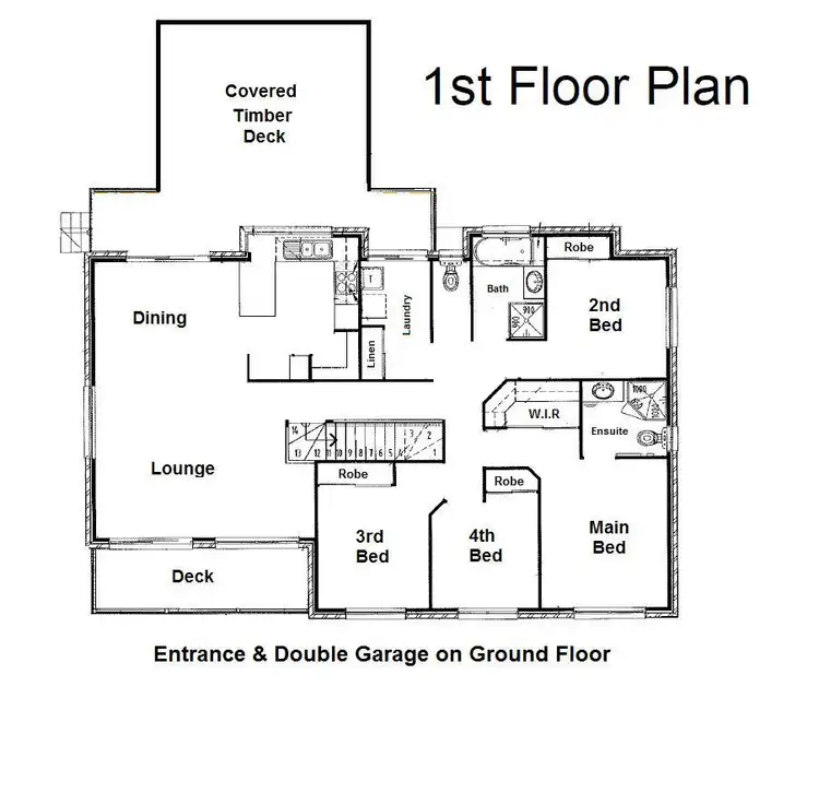 Floorplan of Homely house listing, 25 Bristol Circuit, Goonellabah NSW 2480