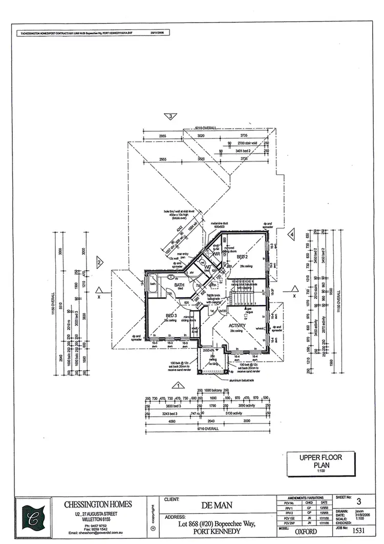 Floorplan of Homely house listing, 20 Bopeechee Way, Port Kennedy WA 6172