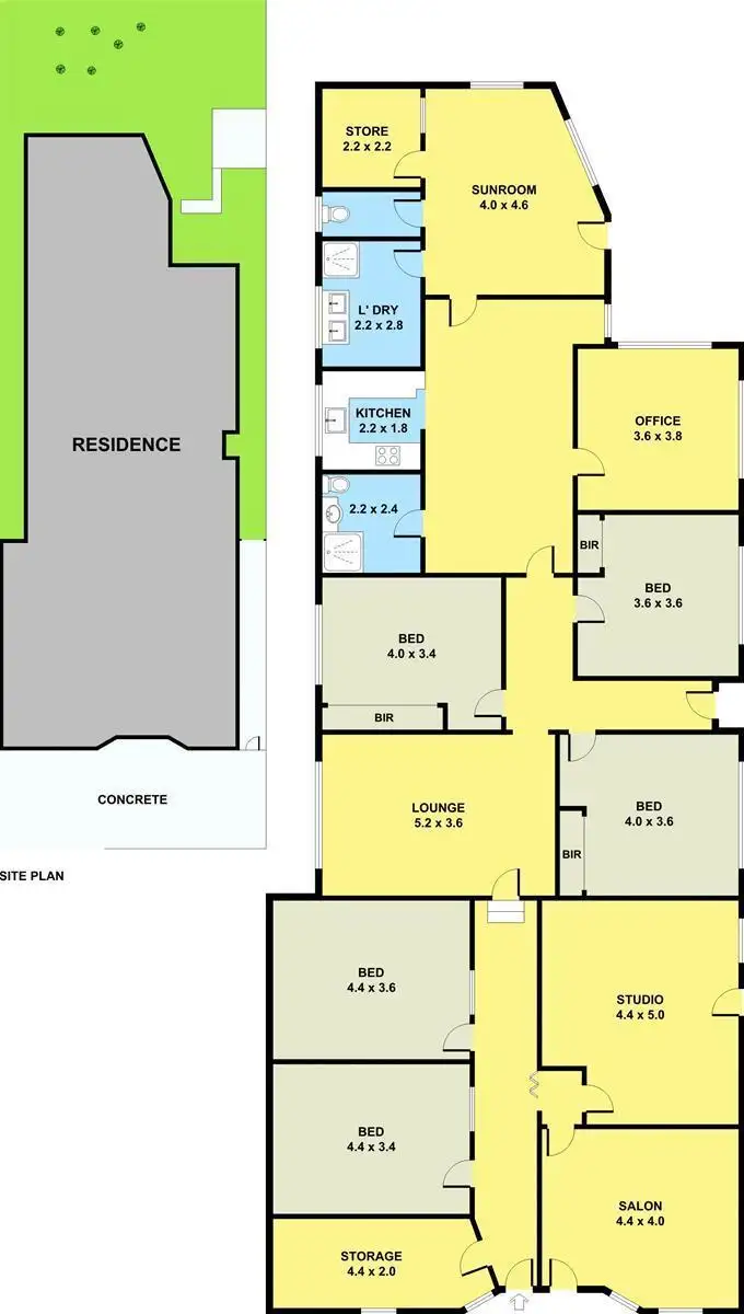 Floorplan of Homely house listing, 200 Forrest Street, Ardeer VIC 3022