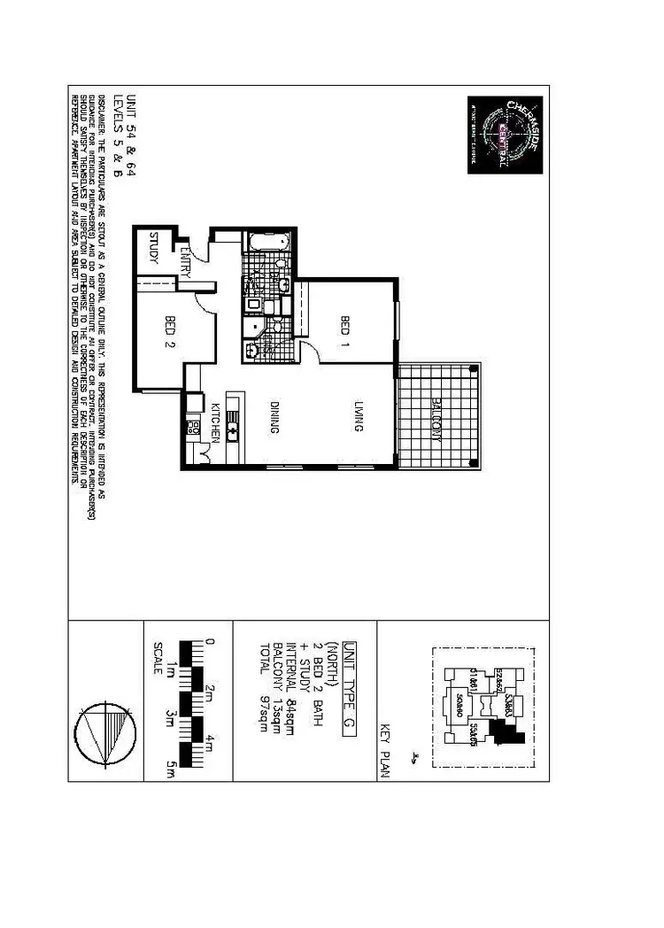 Floorplan of Homely apartment listing, 54/46 Playfield Street, Chermside QLD 4032