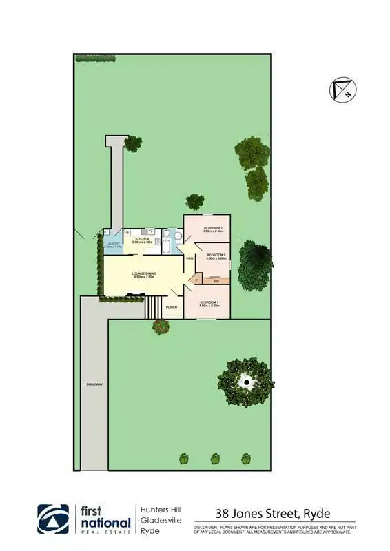 Floorplan of Homely house listing, 38 Jones Street, Ryde NSW 2112