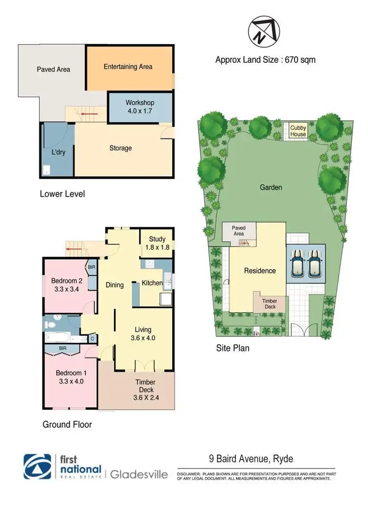 Floorplan of Homely house listing, 9 Baird Avenue, Ryde NSW 2112