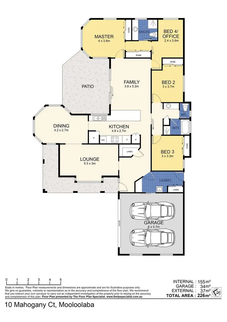 Floorplan of Homely house listing, 10 Mahogany Court, Mooloolaba QLD 4557