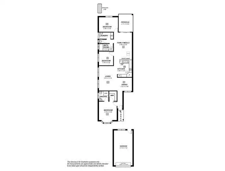 Floorplan of Homely house listing, 5 French Street, Netherby SA 5062