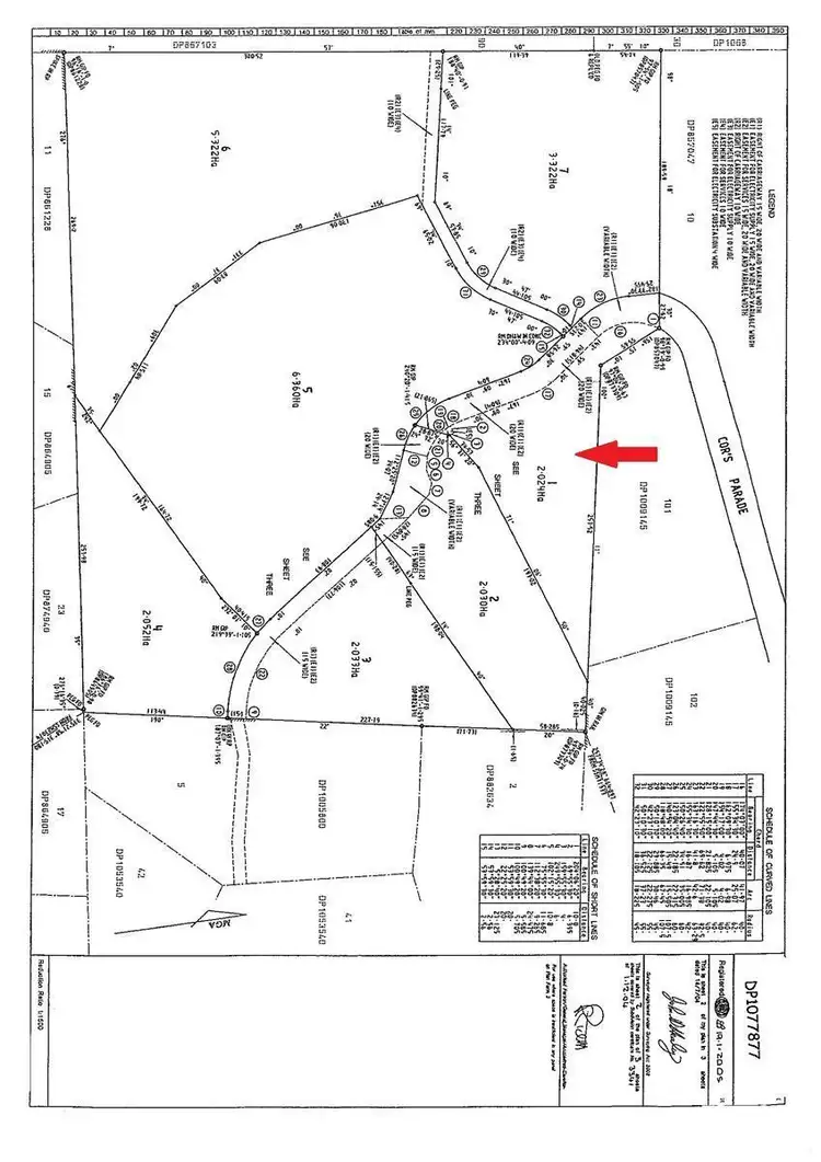 Floorplan of Homely land listing, LOT 1/95 Cors Parade, North Batemans Bay NSW 2536