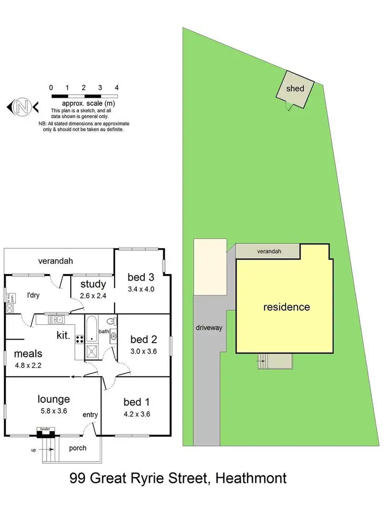 Floorplan of Homely house listing, 99 Great Ryrie Street, Heathmont VIC 3135