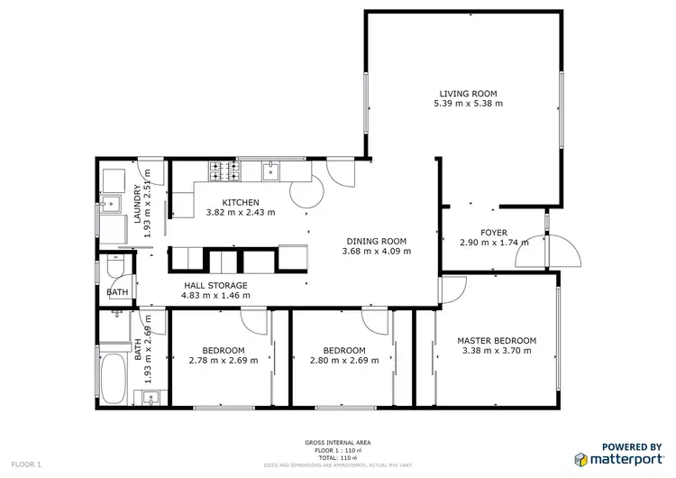 Floorplan of Homely house listing, 24 McKendrick Avenue, Mildura VIC 3500