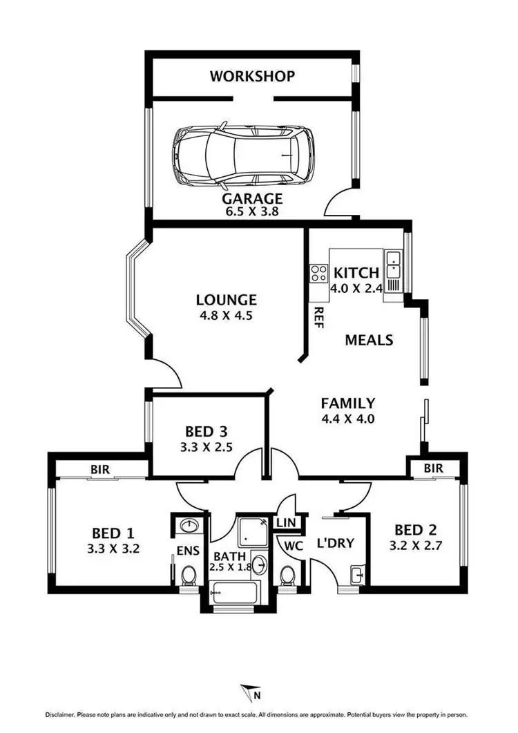 Floorplan of Homely house listing, 4 Mere Court, Sunbury VIC 3429