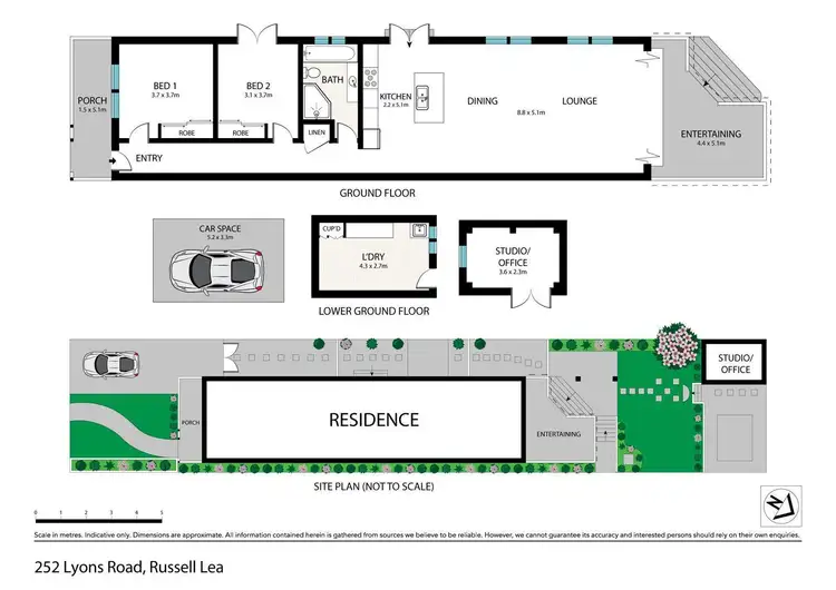 Floorplan of Homely house listing, 252 Lyons Road, Russell Lea NSW 2046