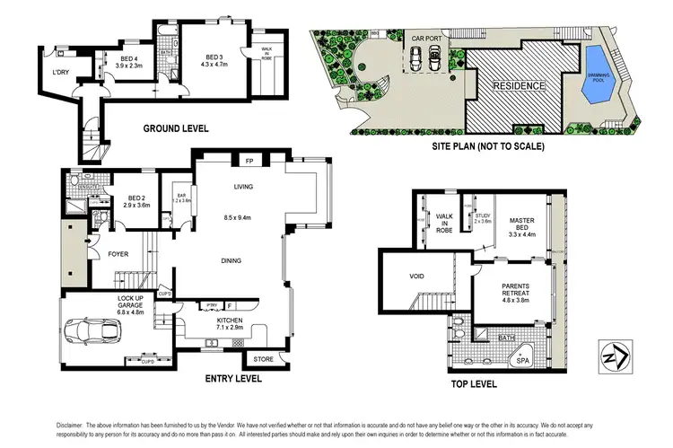 Floorplan of Homely house listing, 86 Bower Street, Manly NSW 2095