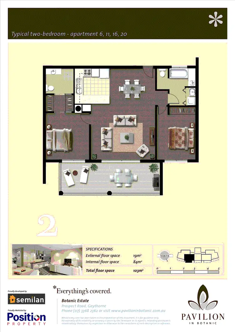 Floorplan of Homely apartment listing, 20/60 Prospect Road, Gaythorne QLD 4051