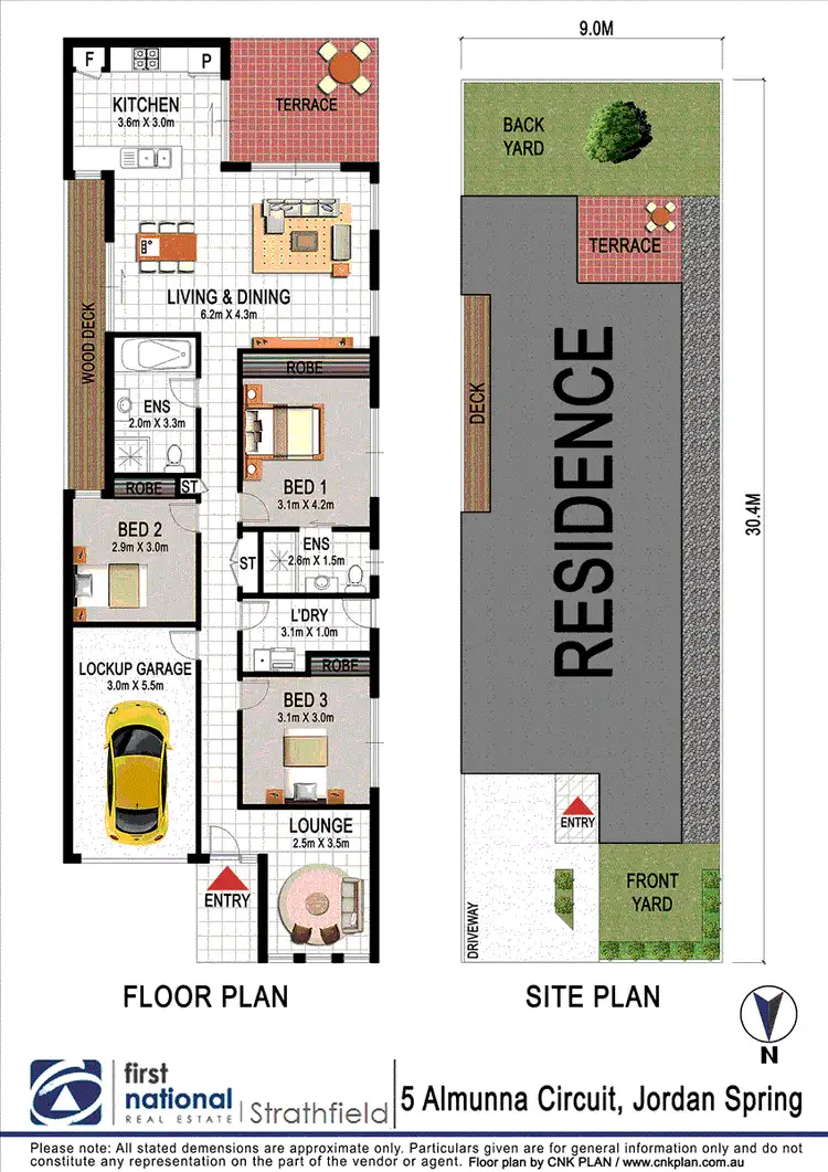 Floorplan of Homely house listing, 5 Alumuna Circuit, Jordan Springs NSW 2747